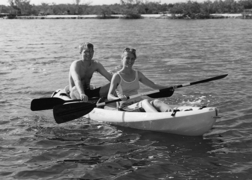 Seth and Mary in Key West, Florida, USA (2001).