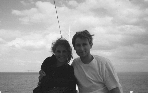 Seth and Mary in Tampa Bay, Florida, USA (2000).